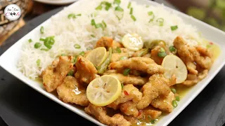The Best Chinese Lemon Chicken 😍