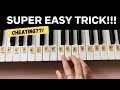 EASY TRICK How to find and label notes on the keyboard piano