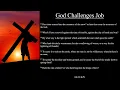 Job 38 KJV God Challenges Job