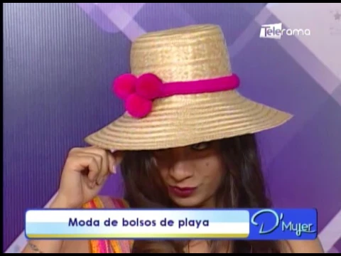 Moda de bolsos de playa