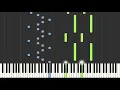 Interstellar - Main Theme Piano Tutorial Synthesia Patrik Pietschmann