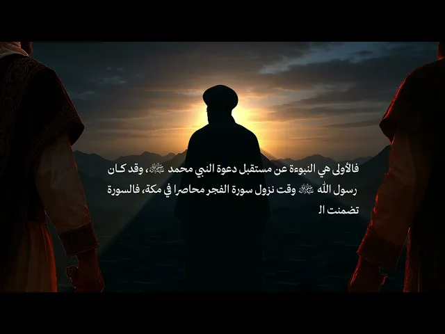 ⁣سورة الفجر سورة الحسين (ع) | سماحة العلامة المحقق السيد سامي البدري