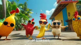 Chicken Banana Song Dance Chickenbanana 232  Chicken Banana Song Dance Chickenbanana 232