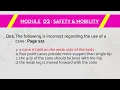 PSW NCCA exam review Q A Module 2