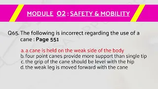 PSW NCCA exam review Q A Module 2
