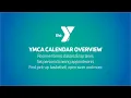 YMCA Calendar Reservation Overview