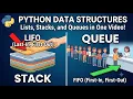 Structures in Python A Comprehensive Guide Lists Stacks Queues