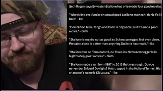 Seth Rogen BLASTS Stallone and says He Only Made 4 Good Movies - Really Seth