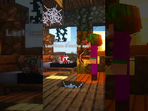 He Doesn't Know His Owner Quit 💔 #minecraft #memes