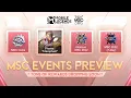 MSC Events MLBB MSC 2022 Mobile Legends Bang Bang