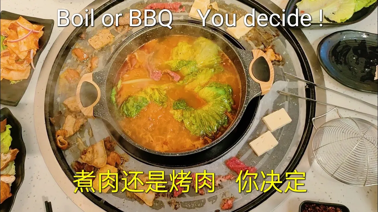 Which is better ? BBQ or boiled food ?  ?  ?