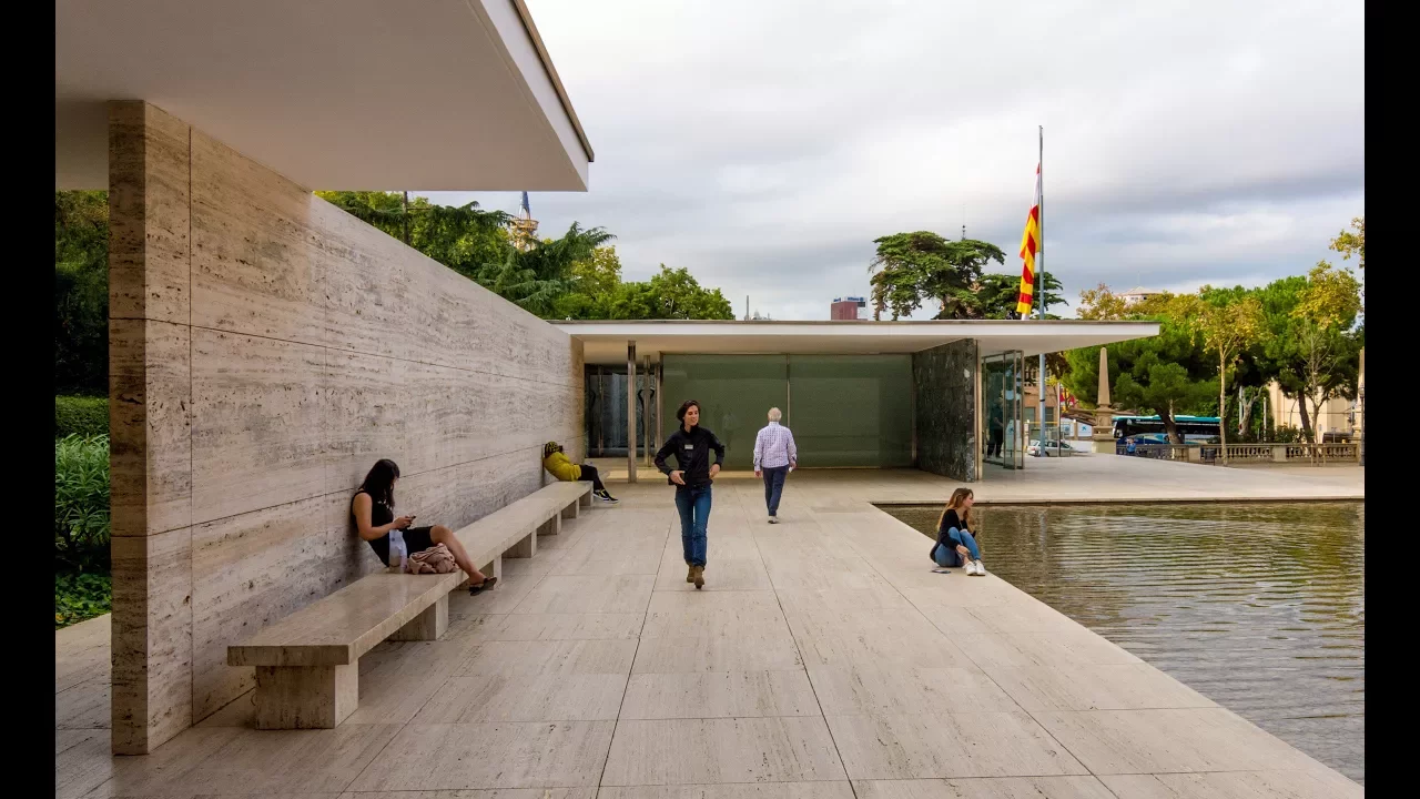 Barcelona Pavilion Mies van der Rohe, Spain