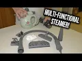 Powerful Portable Steam Cleaner BISSELL Steam Shot OmniReach for Tile Grout Windows Fabric