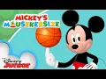 Download Lagu Mickey's Mousekersize! | 20 Minute Compilation | Mickey Mouse Clubhouse | @disneyjr