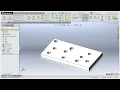 Sketch driven pattern from solidworks