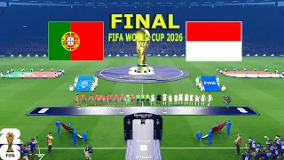 PORTUGAL vs INDONESIA | Video Game Simulation | eFootball PES 21
