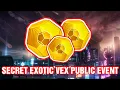 Guaranteed Exotic from this Secret public event on Neomuna