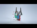 Gripper Rotation Animation with Exploded View - Autodesk Inventor