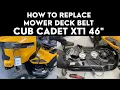 How to Replace Mower Deck Belt Cub Cadet XT1 46