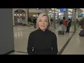 Meteorologist Julie Martin at Hartsfield - Jackson Atlanta International Airport on Monday