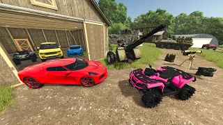 Winning Abandoned Barns at Expensive Auction Farming Simulator 25