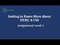 HTML CSS Assignment Build a 3-Page Site with Header and Footer