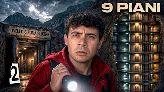 Esploro il MEGA BUNKER di 9 PIANI di un MILIONARIO svizzero🇨🇭 - Giorno di Prova