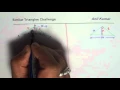 Challenge Question on Similar Right Triangles and Geometric Mean Theorem