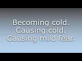 What does Chilling mean
