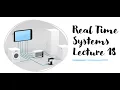 Real Time Systems Lecture 18 Distributed Clock Synchronization and RTOS Fundamentals