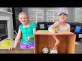 What s in the Box Blindfold Challenge With my Sister