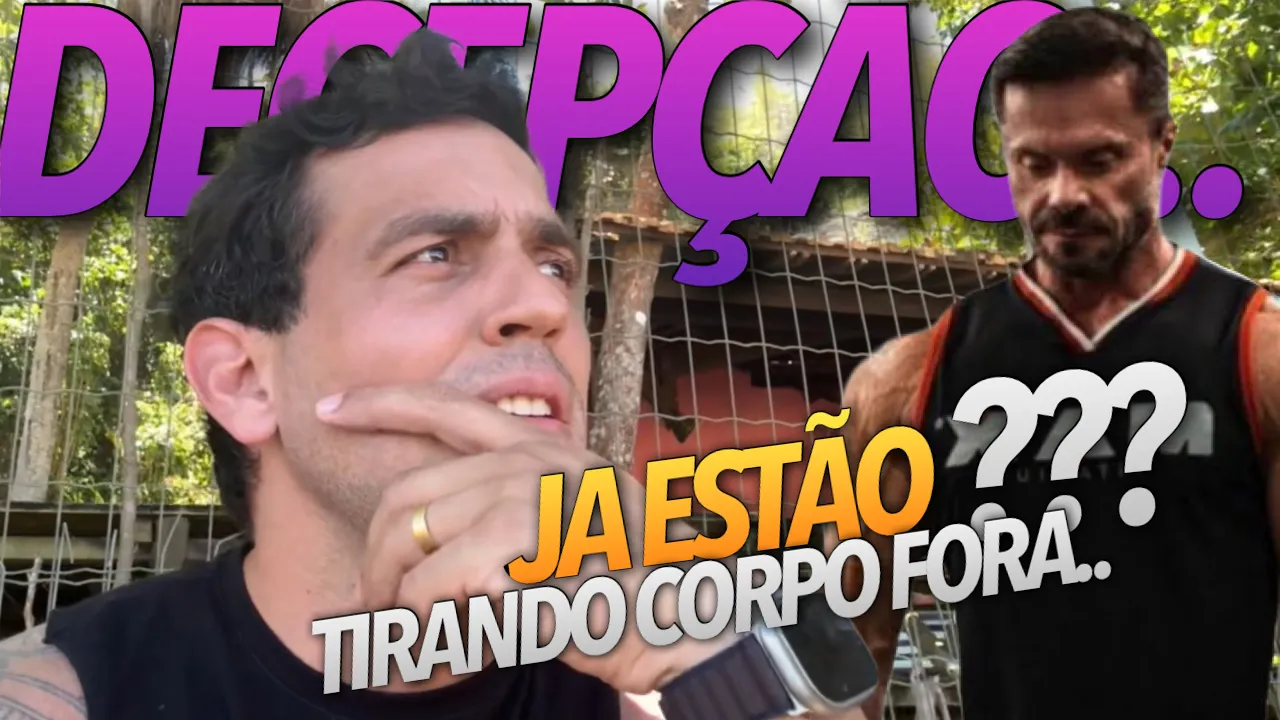 Desabafo sobre o caso Renato Cariani... já era..