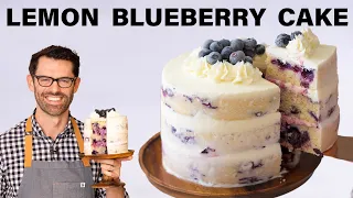 easy lemon blueberry cake recipe