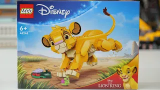 LEGO Disney 43243 Simba the Lion King Cub – LEGO Speed Build Review