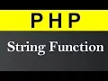 String Functions in PHP Hindi