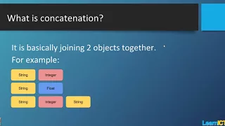 4 Concatenation Python in 60 seconds or less series