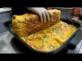 Download Lagu 60 eggs! giant rolled omelette - korean street food