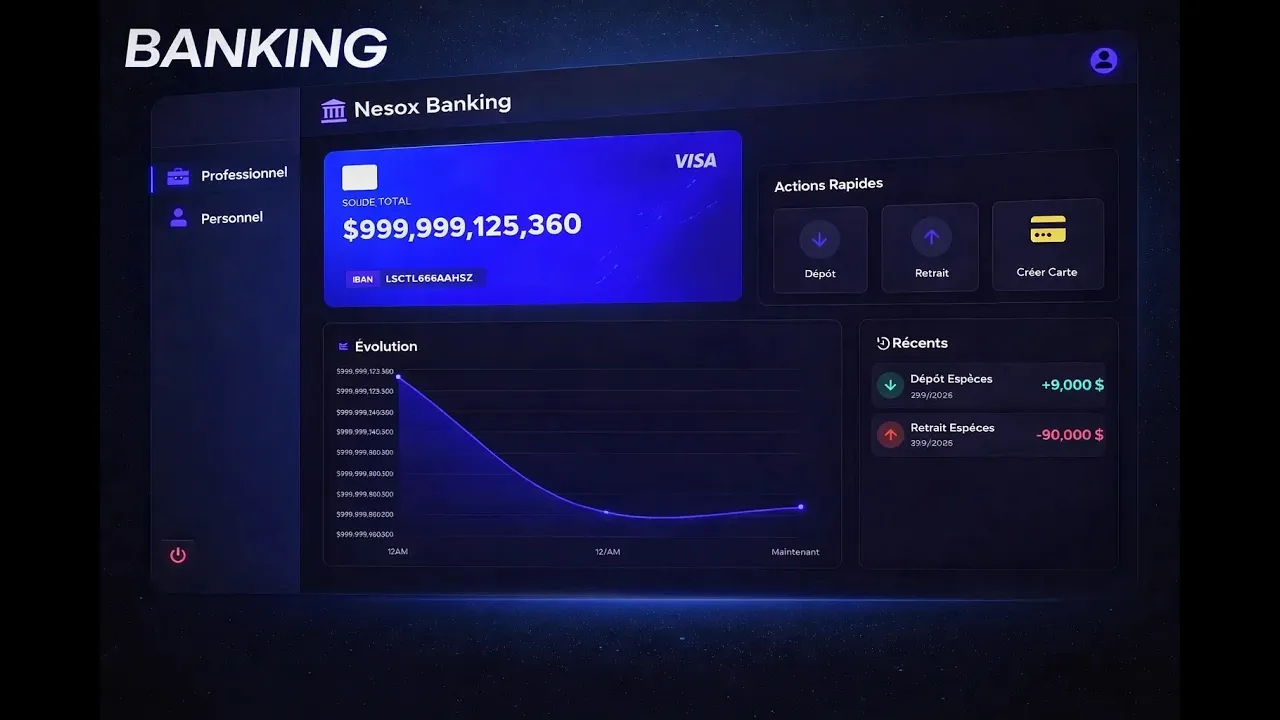 🏦 Nesox Banking — FiveM / ESX