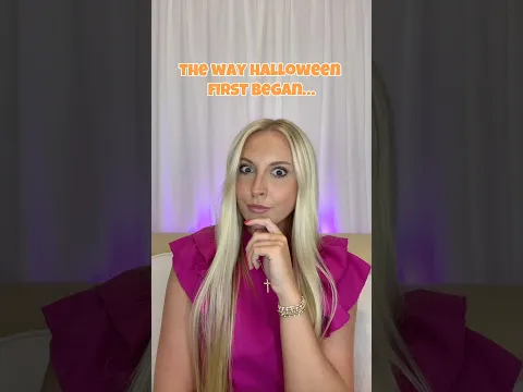 The Way Halloween FIRST Began…🎃👀 #trickortreat #halloween #costume #evil #demonic #witch