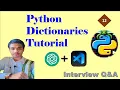 12 Python Dictionaries and TR Interview Q A Python easy Python Shortcuts Genie MITHRAMMA IT