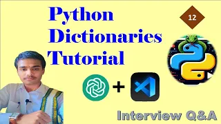 12 Python Dictionaries and TR Interview Q A Python easy Python Shortcuts Genie MITHRAMMA IT