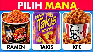 Pilih Mana - Edisi MAKANAN | Pilihan Makanan Viral