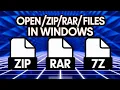 How to Open 7Z Files in Windows 11 Easy GUIDE