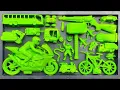 Download Lagu Membersihkan Mainan Mobil Balap, Truck Molen, Kereta Api, Bus Telolet, Tank, Ambulance, Excavator