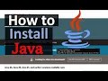 How to Install Java JDK in Windows 11 Updated 2026 Learning A-Z