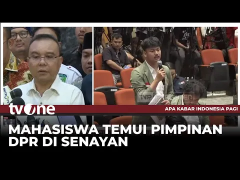 Bertemu DPR, Mahasiswa Tuntut RUU Perampasan Aset dan Kritisi Tunjangan Dewan