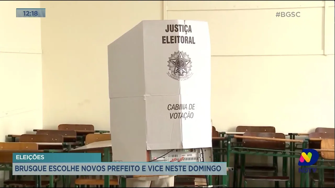 Eleições: Brusque decide novo prefeito e vice neste domingo