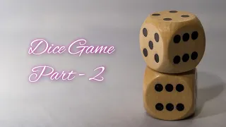 Dice game part - 2 HTML CSS Javascript