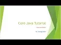 20 Core Java - Class and Object with live coding Bangla Tutorial
