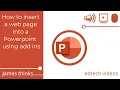 Download Lagu How to insert a web page in PowerPoint